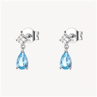Orecchini Brosway Donna FANCY CLOUD LIGHT BLUE in Argento Zirconia FCL112 - FCL112